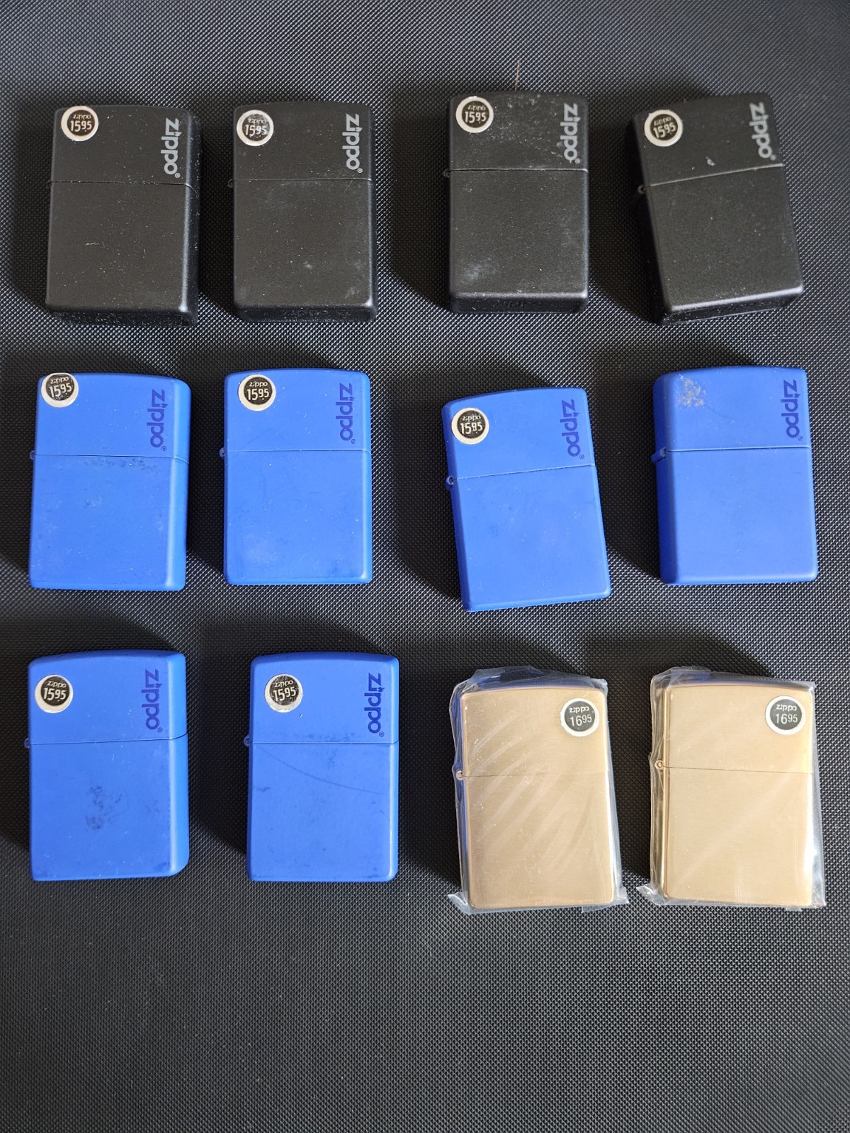 Lot of 12 Unstruck Zippo Lighters* Various Polishes Lot of 12 Unstruck Zippo Lighters* Various Polishes