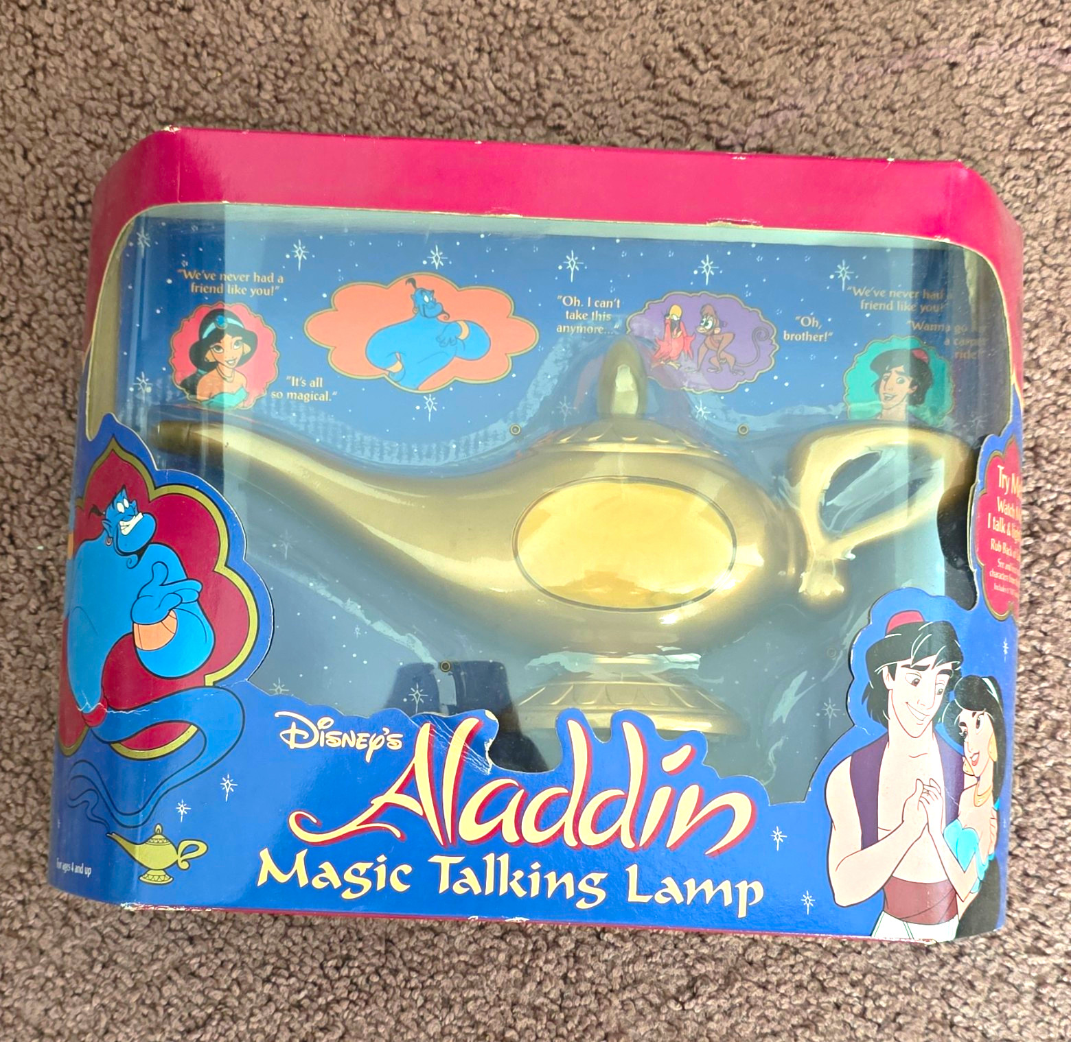 The Walt Disney Company Disney Aladdin Magic Talking Lamp Toy - Disney Franchise