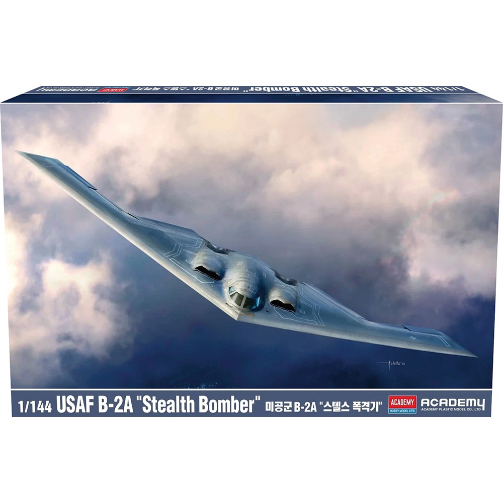 B-2A Spirit 1/144 Kit Academy (12645) B-2A Spirit 1/144 Kit Academy (12645)