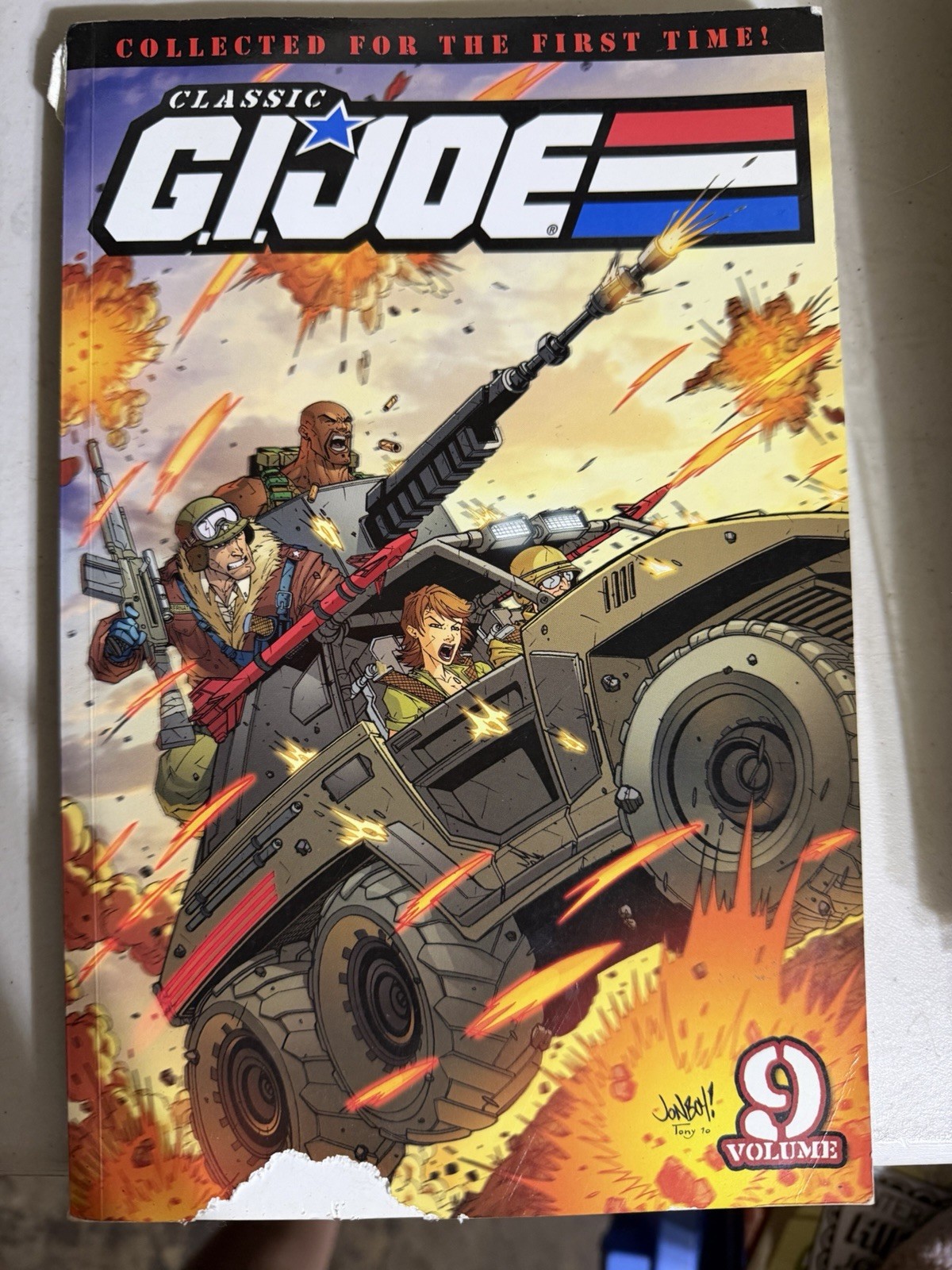 CLASSIC G. I. JOE VOL. 9 IDW 2010 TPB SC TP ~ Larry Hama First Print See Photo