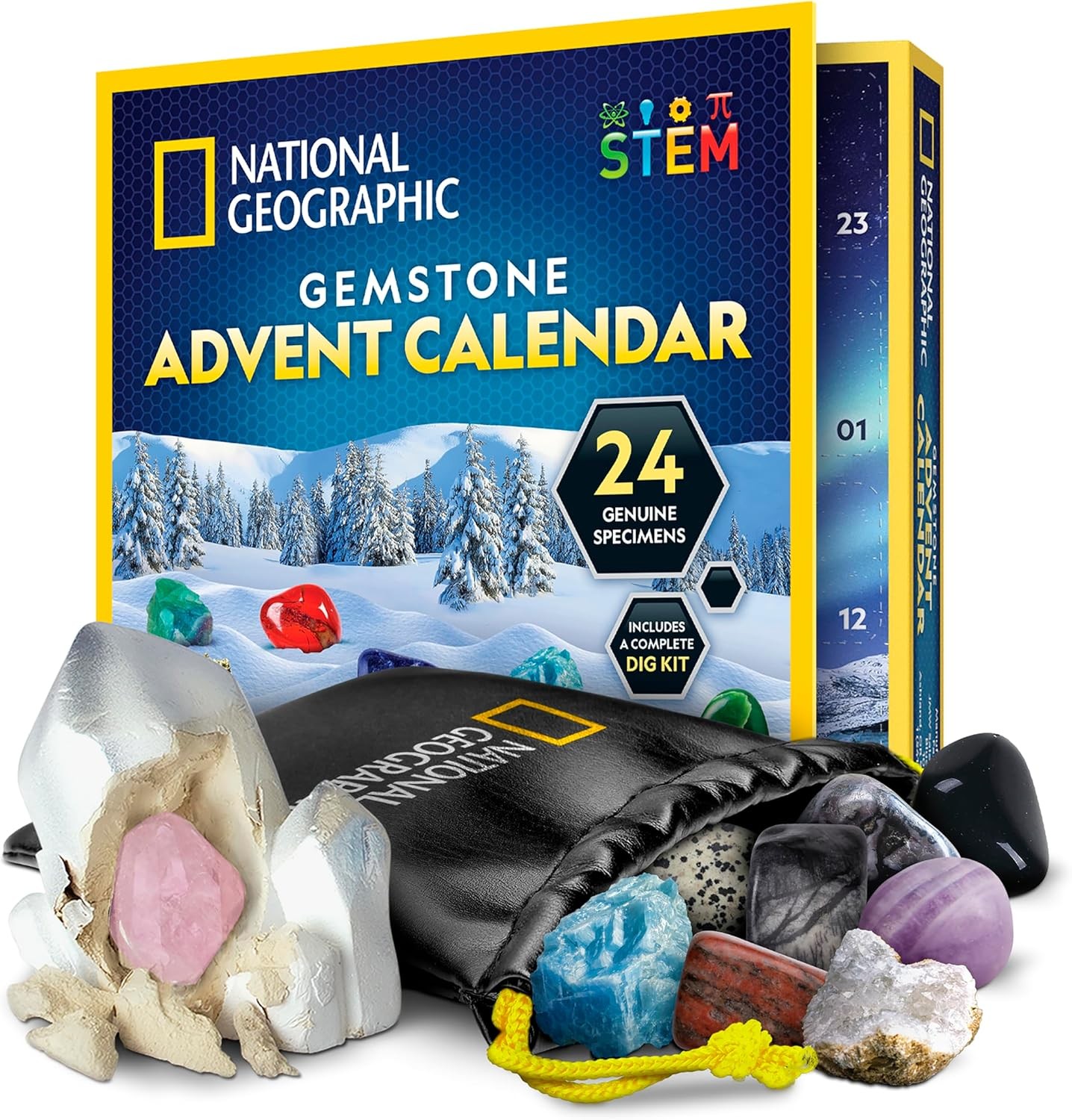 National Geographic 2026 Gemstone Advent Calendar 24 Gems National Geographic 2026 Gemstone Advent Calendar 24 Gems