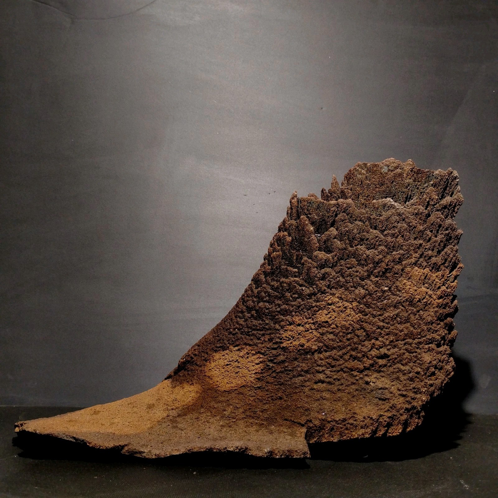 Massive Odd Rare Crystalline Iron Concretion 19.6 Lbs Massive Odd Rare Crystalline Iron Concretion 19.6 Lbs