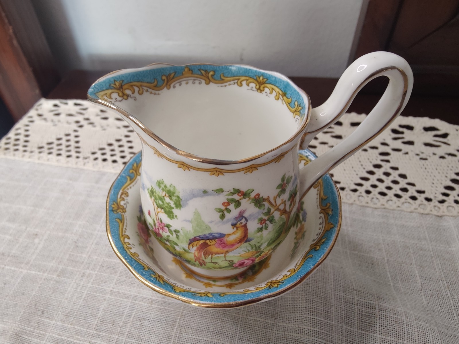 This is a Royal Albert two-piece set This is a Royal Albert two-piece set