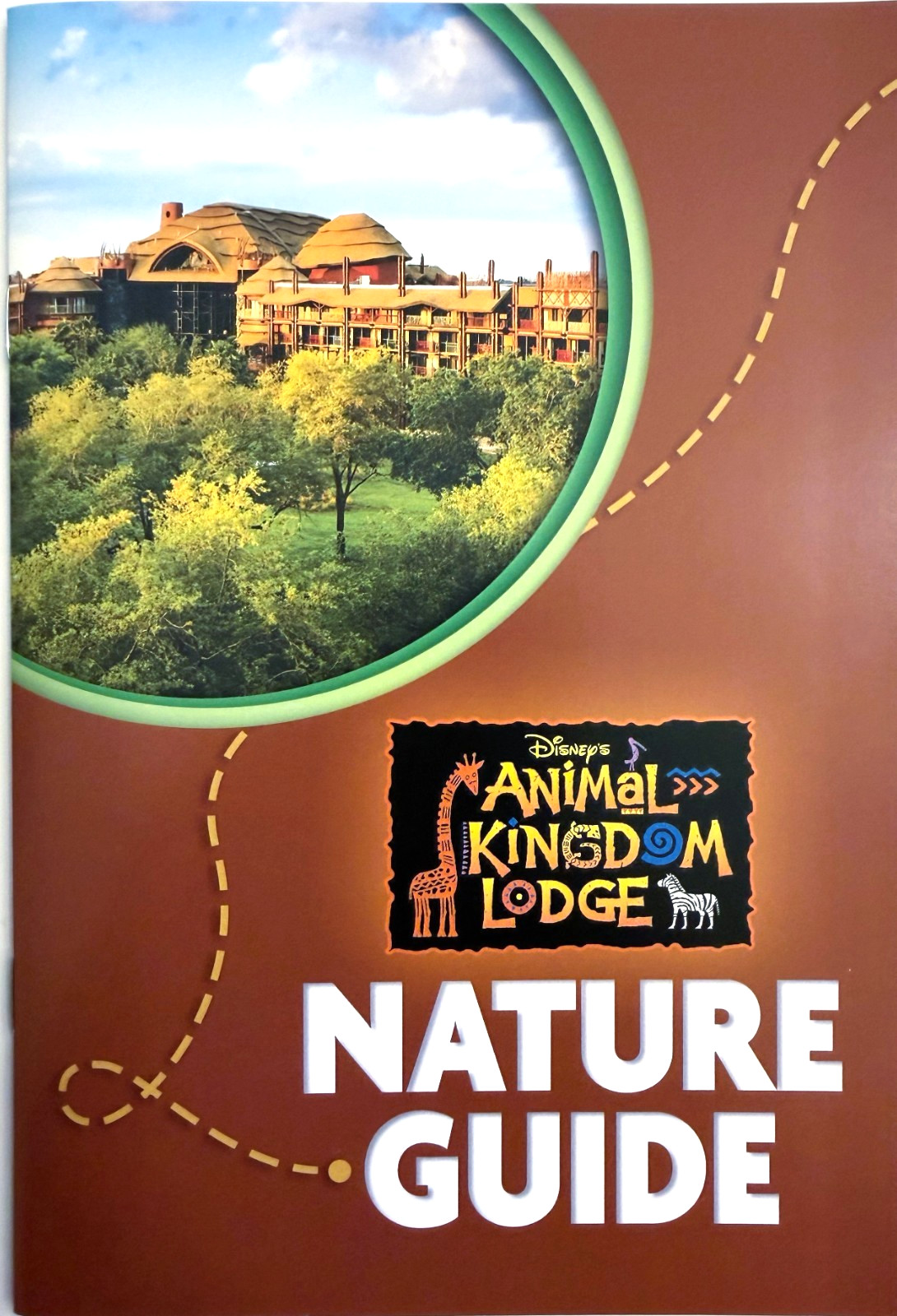 Walt Disney World Animal Kingdom Lodge Nature Guide Booklet Map WDW - New