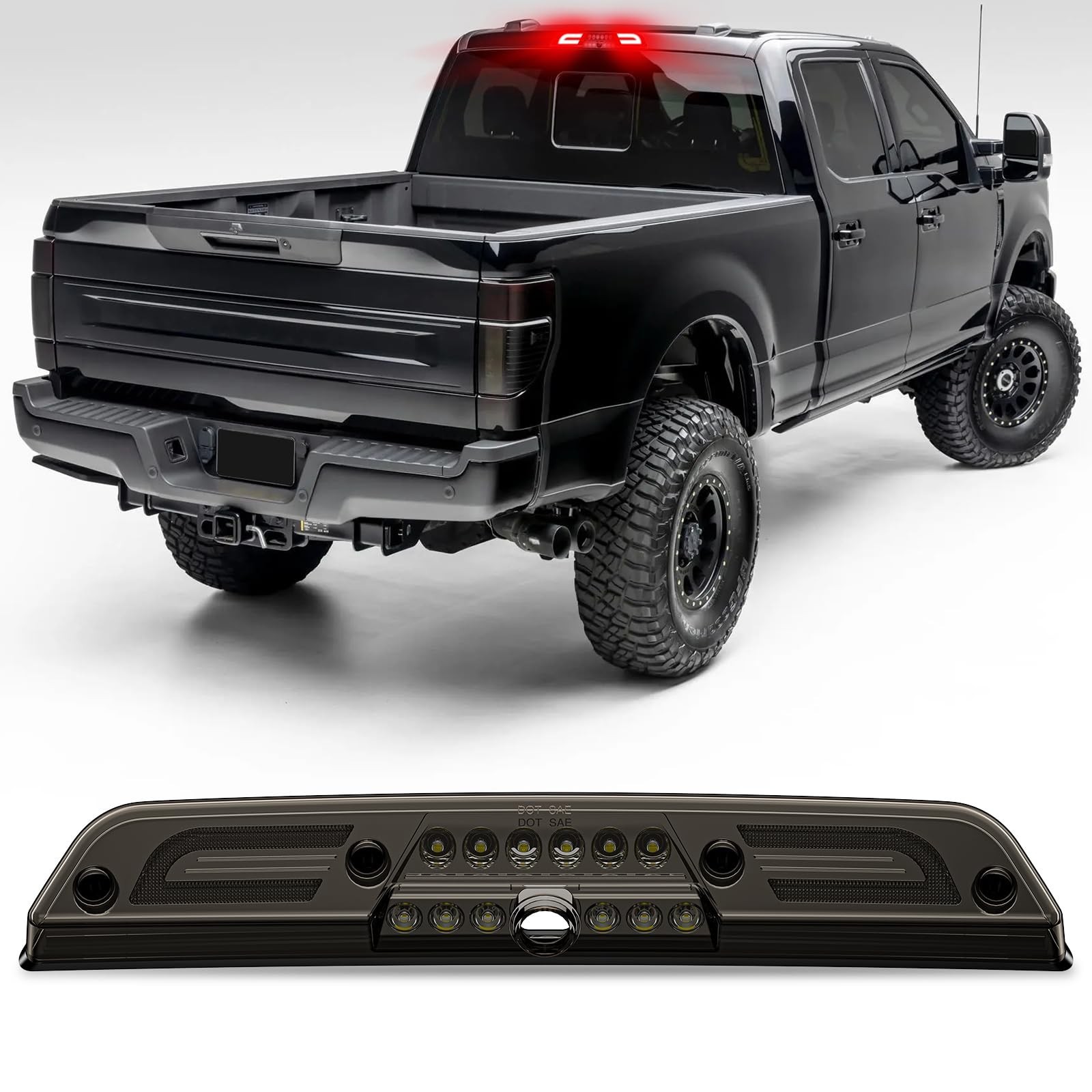 LED 3rd Third Brake Light Compatible with 2015-2025 F150, 2017-2025 F250 F350... LED 3rd Third Brake Light Compatible with 2015-2025 F150, 2017-2025 F250 F350...