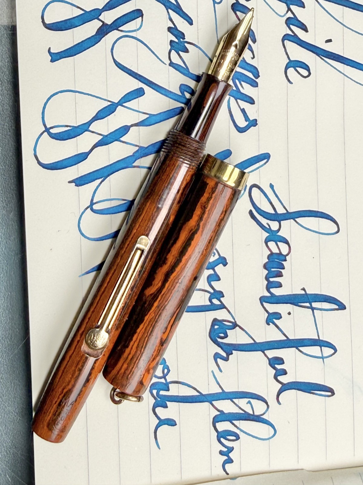 XF Waterman 52 14K Gold soft FULL FLEX nib (video) XF Waterman 52 14K Gold soft FULL FLEX nib (video)