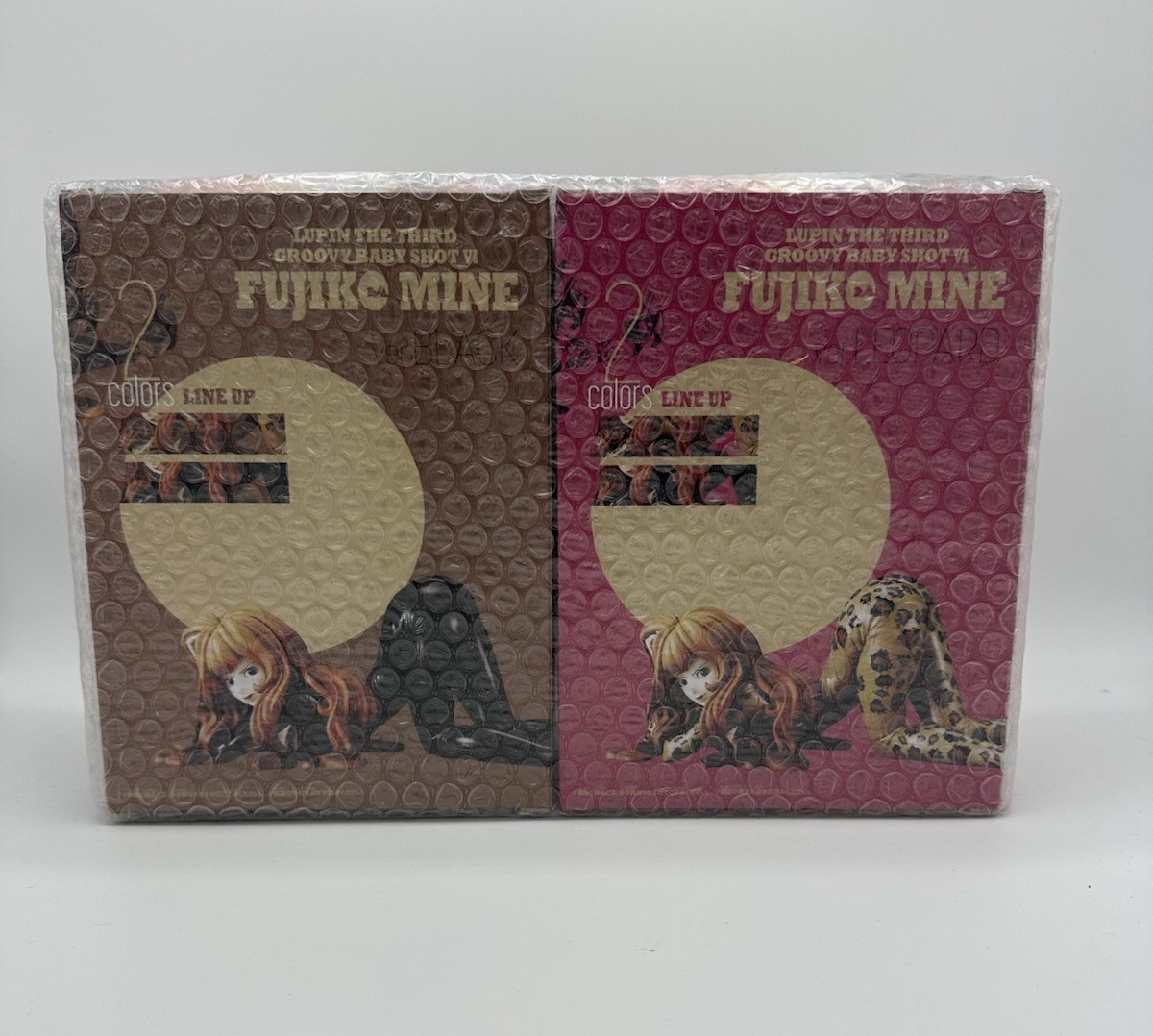 Lupin III Anime Fujiko Mine Groovy Baby Shot IV LEOPARD & BLACK 2 Figures Toys Lupin III Anime Fujiko Mine Groovy Baby Shot IV LEOPARD & BLACK 2 Figures Toys