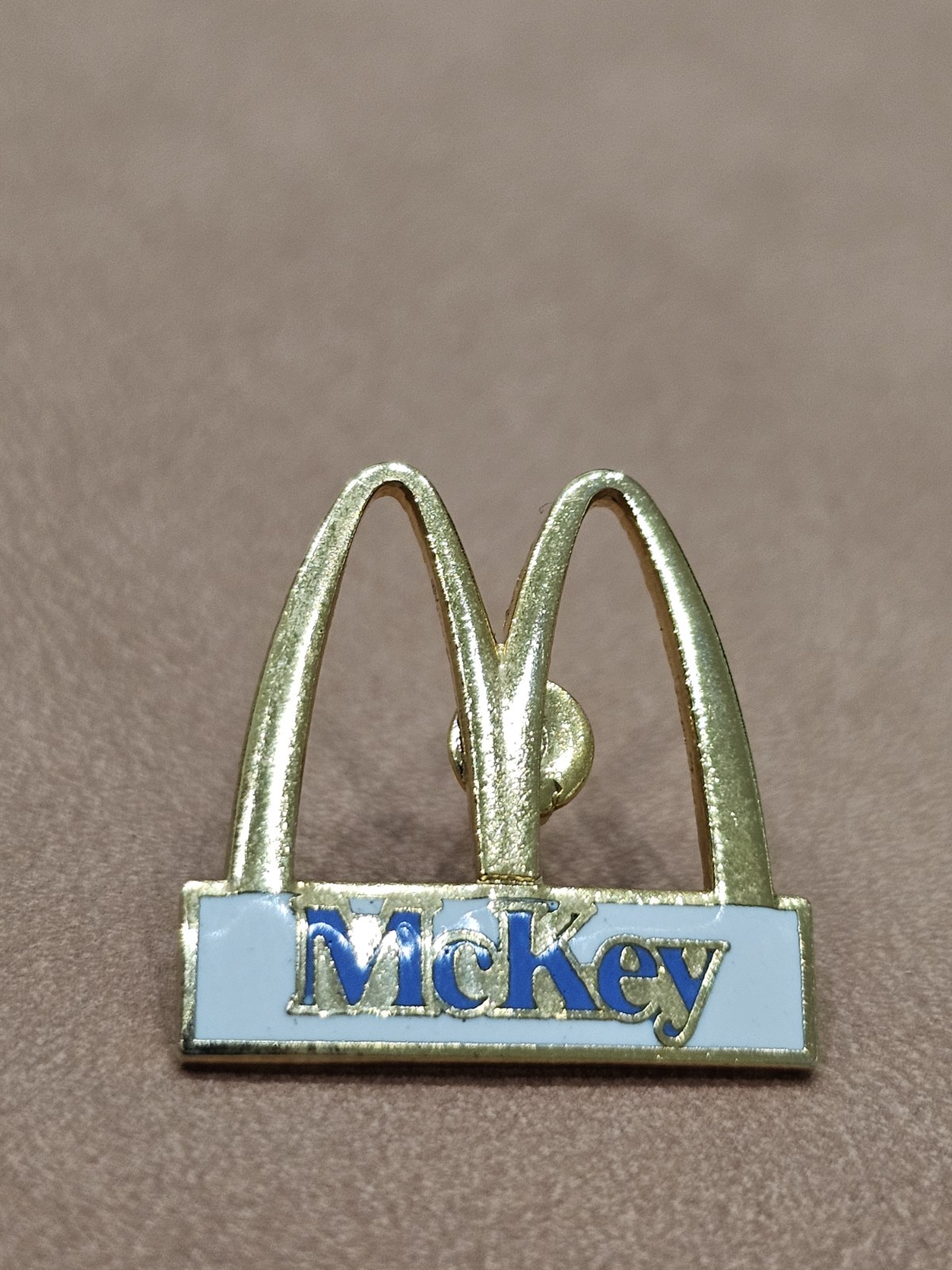 Vintage McDonald\'s McDonalds Metal Enamel Pin Restaurant McKey Florida Travel