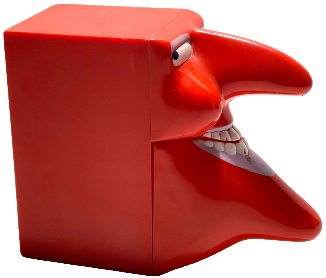 Vtg Rare The Ridiculous Box Works RED 2 Drawers 6 \ Vtg Rare The Ridiculous Box Works RED 2 Drawers 6 \
