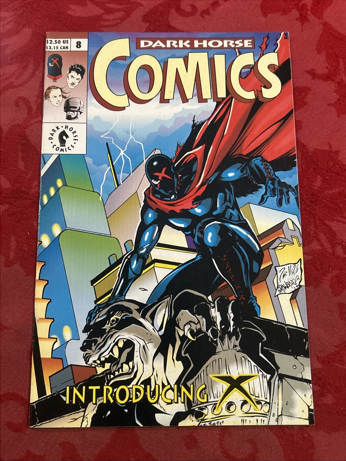 Dark Horse Comics #8 - 1993 Dark Horse - 1st App. of X - Bagged/Boarded Dark Horse Comics #8 - 1993 Dark Horse - 1st App. of X - Bagged/Boarded