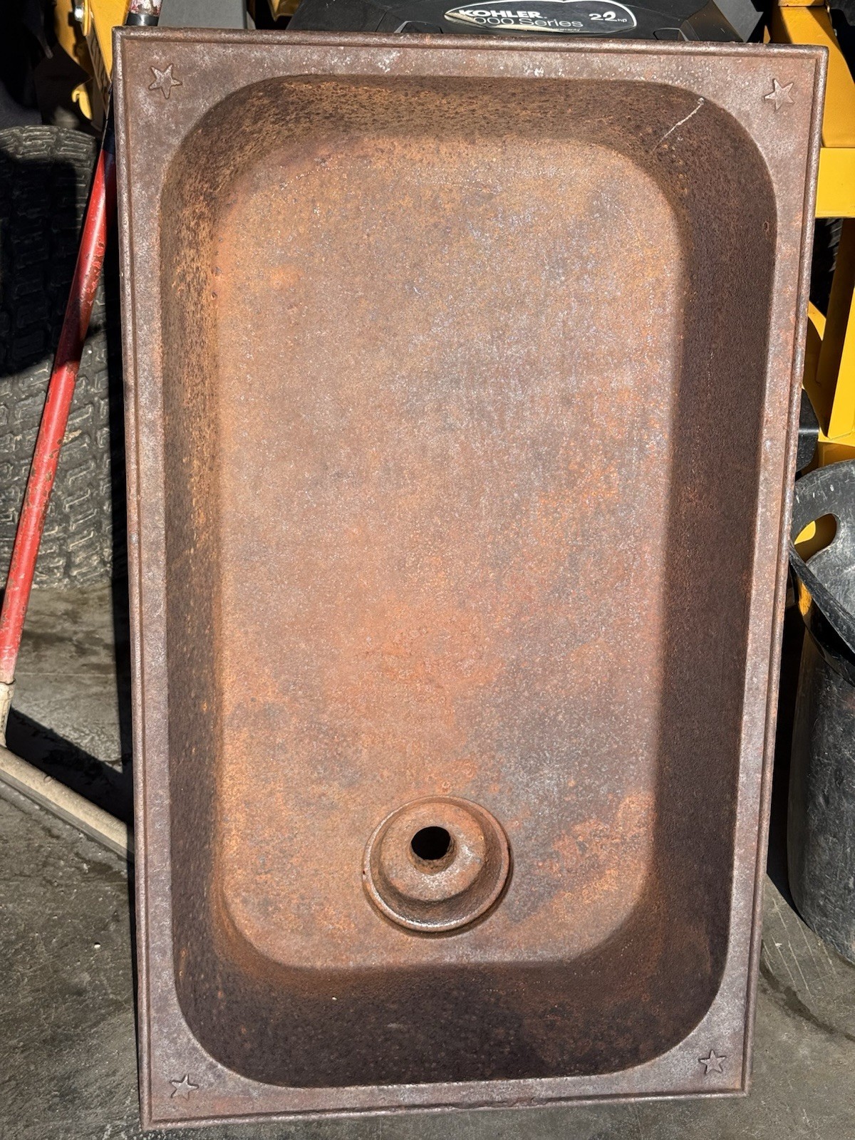 Antique Cast Iron Utility Sink 30x18 Bangor Maine 4 Star Farmhouse Vintage Antique Cast Iron Utility Sink 30x18 Bangor Maine 4 Star Farmhouse Vintage