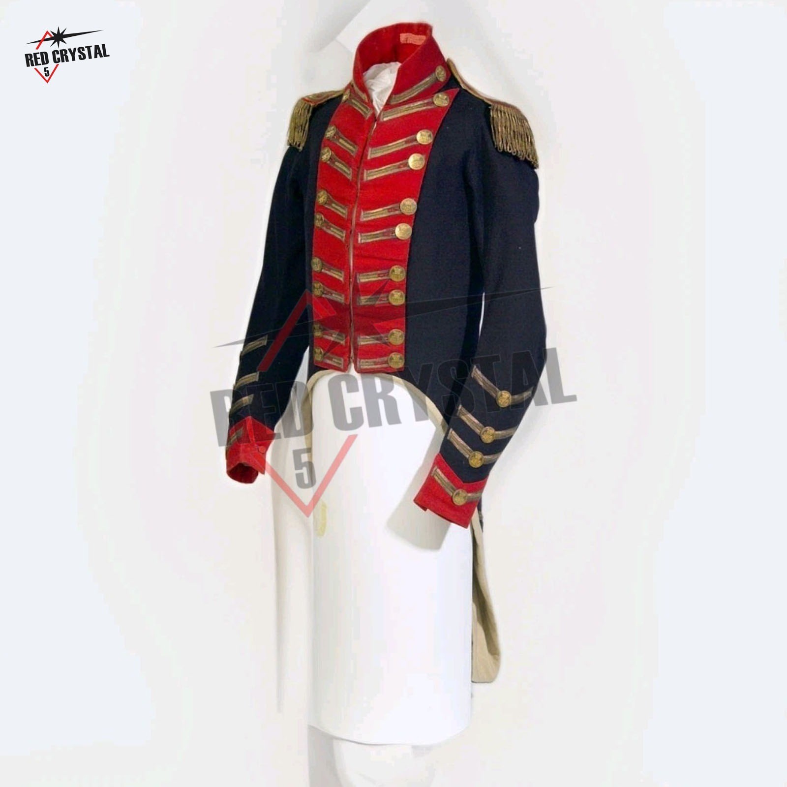 Coatee worn by Captain William Cludde, Royal Regiment of Horse Guards, 1803 (c) Coatee worn by Captain William Cludde, Royal Regiment of Horse Guards, 1803 (c)