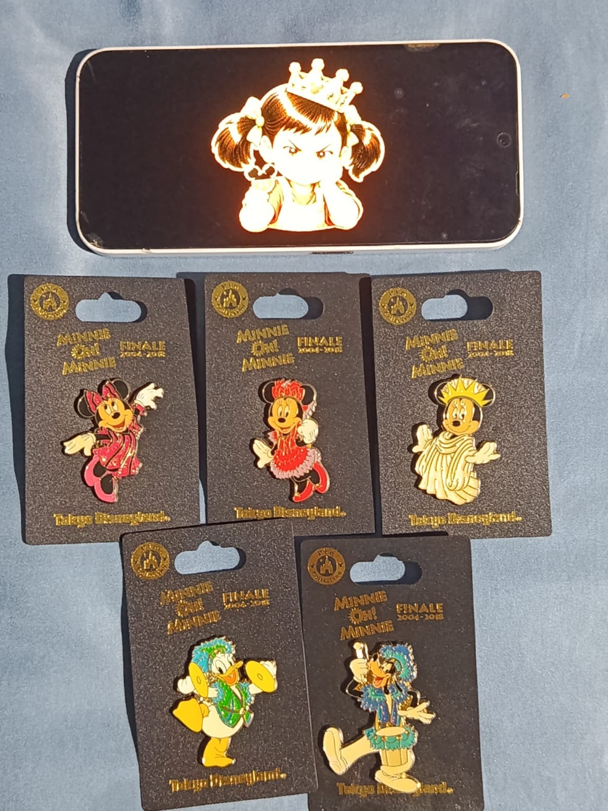 Tokyo Disneyland Minnie Oh Minnie Finale Pin Set 2004-2018 Japan