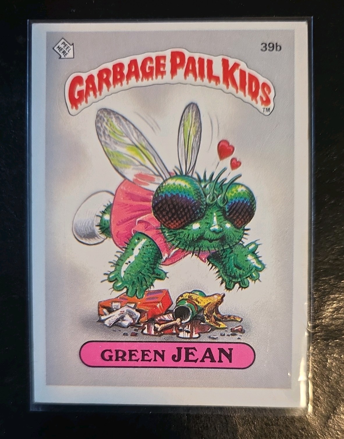 1985 Topps Garbage Pail Kids First Series 1 39b Green Jean Nr Mint Sharp Corners 1985 Topps Garbage Pail Kids First Series 1 39b Green Jean Nr Mint Sharp Corners