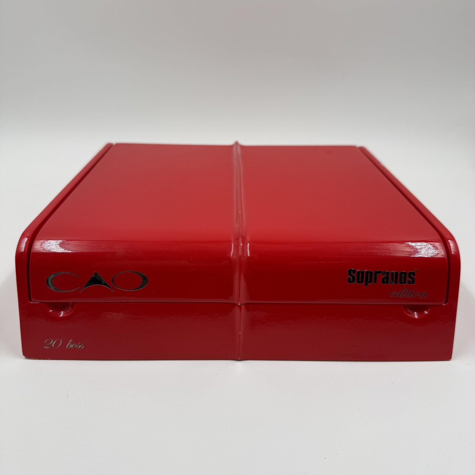 CAO Sopranos Edition Red Cigar Box Humidor Limited Edition 20 Boss Display