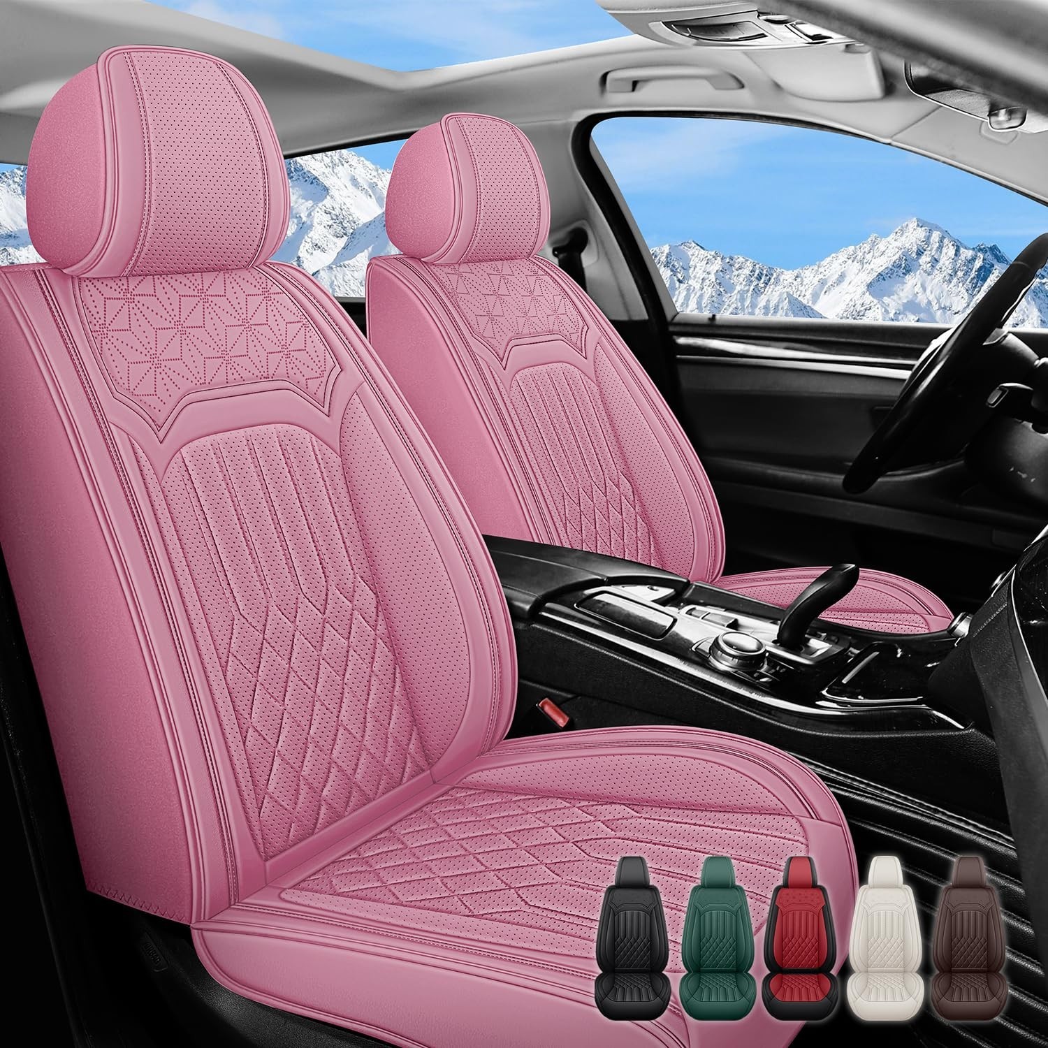 Car Seat Covers for Jeep Wrangler Unlimited 2009-2022, Full Set Stylish Breat... Car Seat Covers for Jeep Wrangler Unlimited 2009-2022, Full Set Stylish Breat...