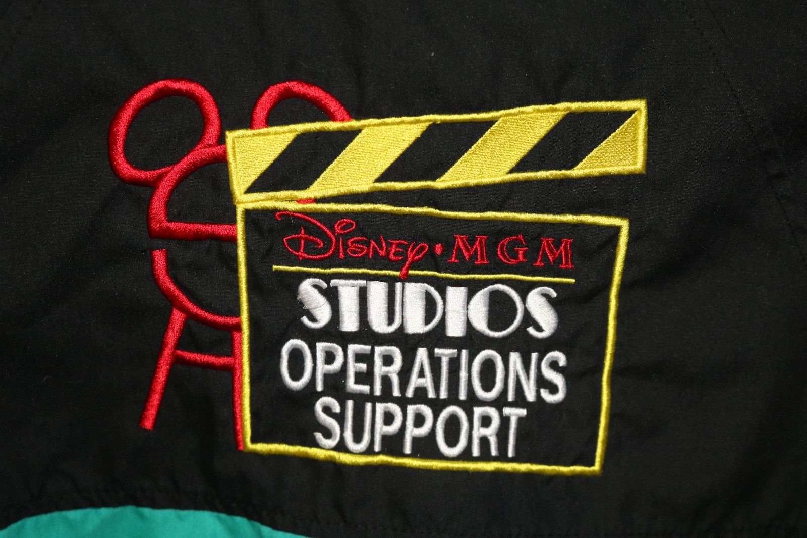 Disney MGM Studios Operations Support Jacket Auburn Sportswear Made in USA sz S