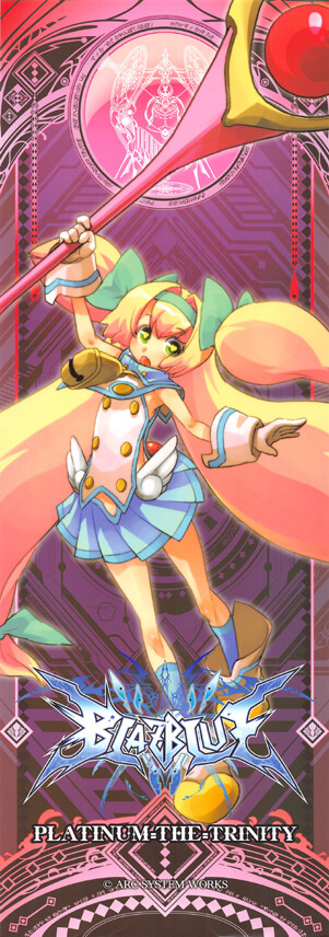 BlazBlue Poster C80 2011 Happy Set Platinum the Trinity Arc System Works BlazBlue Poster C80 2011 Happy Set Platinum the Trinity Arc System Works