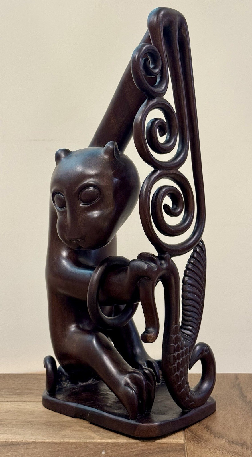 Mah Meri Orang Asli Tribal Wood Carving Anthony Ratos Collection Malaysia 1970s Mah Meri Orang Asli Tribal Wood Carving Anthony Ratos Collection Malaysia 1970s