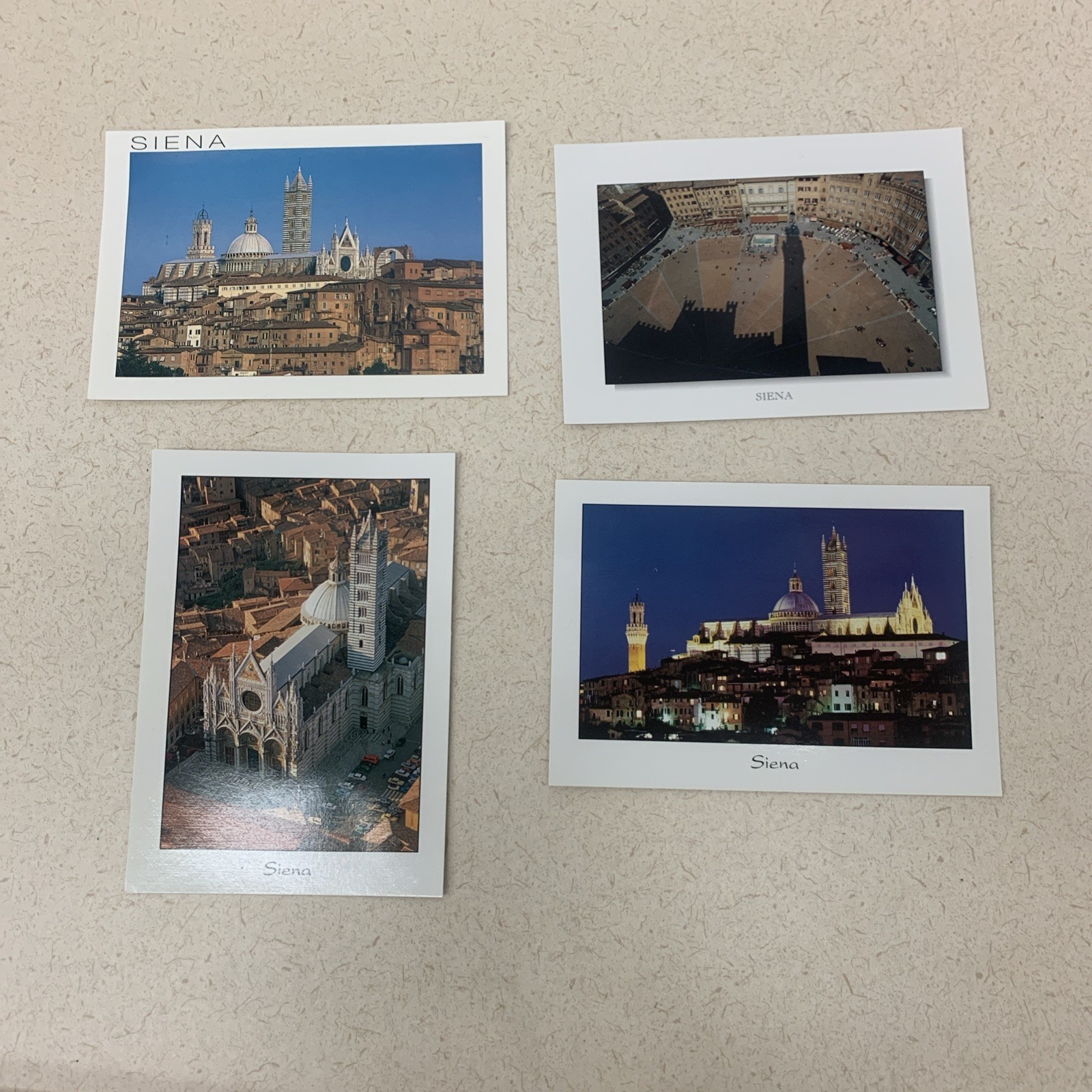 Vintage Siena Italy 4 Postcards Cathedral Unused Vintage Siena Italy 4 Postcards Cathedral Unused
