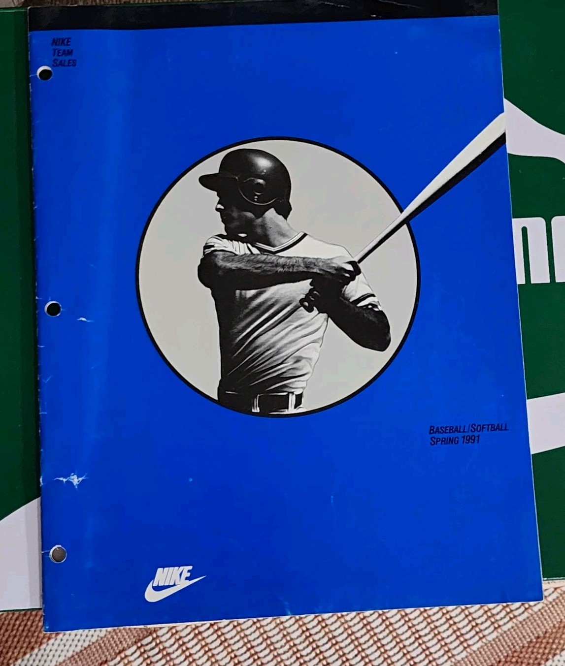 Rare Vintage 1991 Nike Team Sales Catalog Baseball Softball Bo Jackson Rickey H