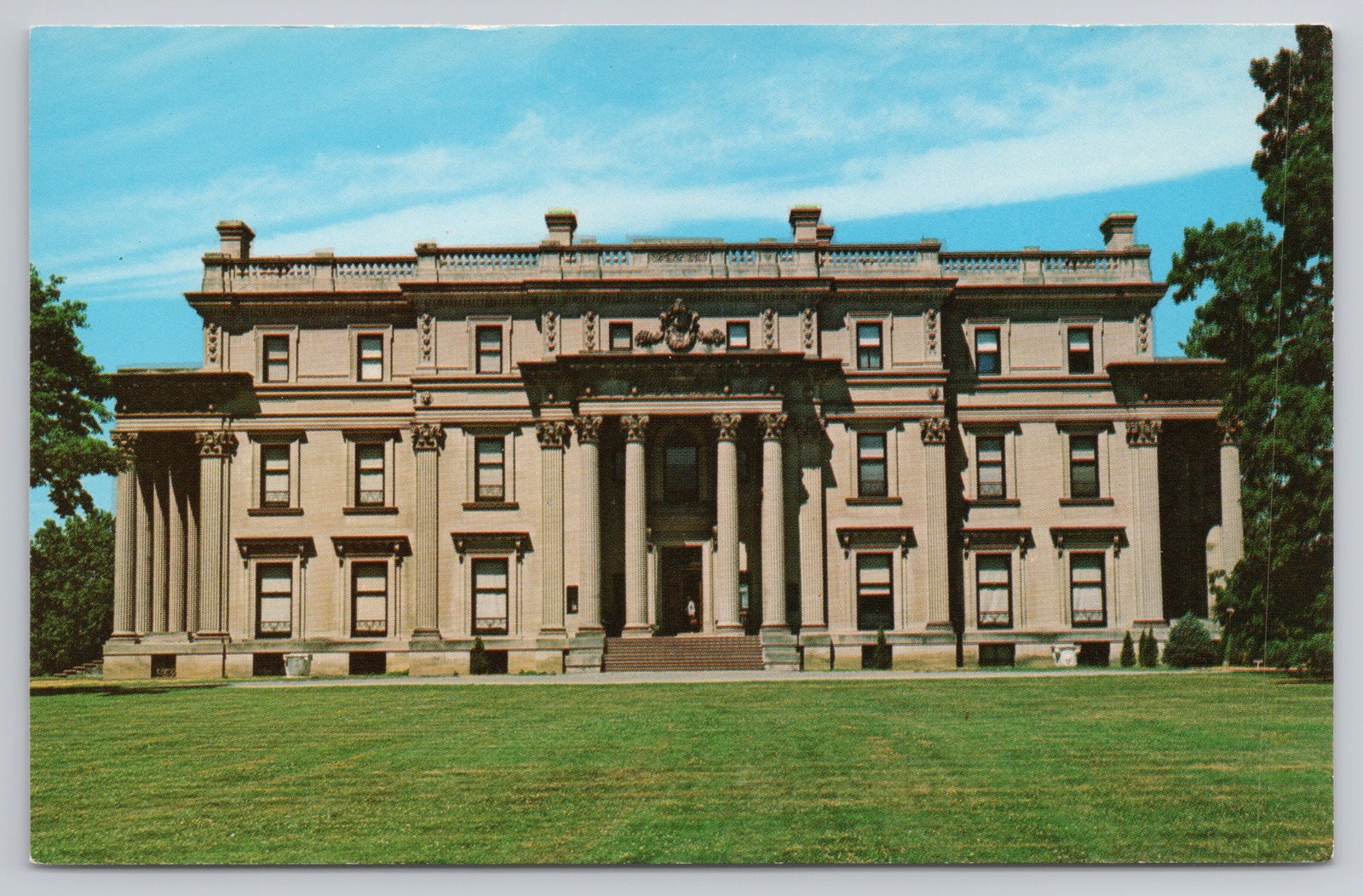 Fredrick W Vanderbilt Mansion Hyde Park NY Postcard Fredrick W Vanderbilt Mansion Hyde Park NY Postcard