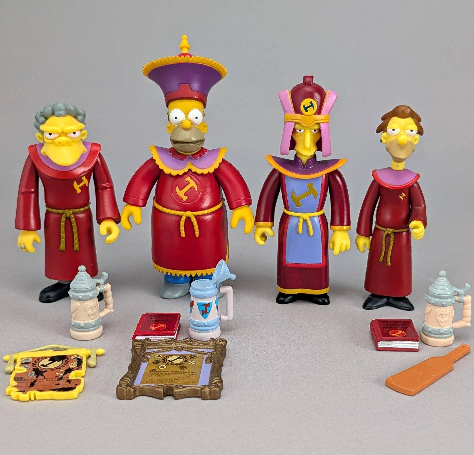 The Simpsons WOS Stonecutters , Homer, Moe, Lenny, Number One The Simpsons WOS Stonecutters , Homer, Moe, Lenny, Number One