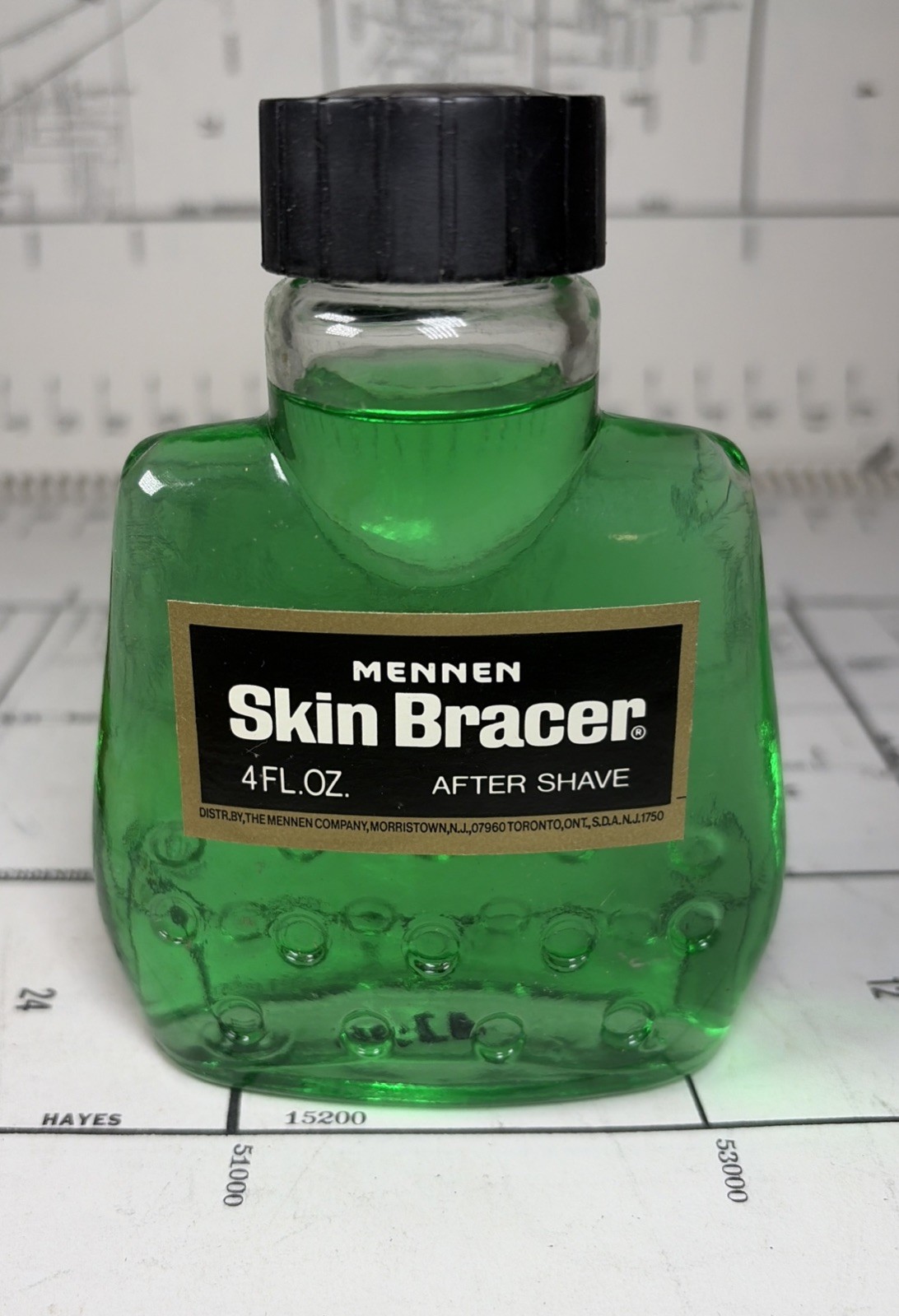 VINTAGE SKIN BRACER AFTER SHAVE BY MENNEN, 4 FL OZ, NEW OLD STOCK VINTAGE SKIN BRACER AFTER SHAVE BY MENNEN, 4 FL OZ, NEW OLD STOCK