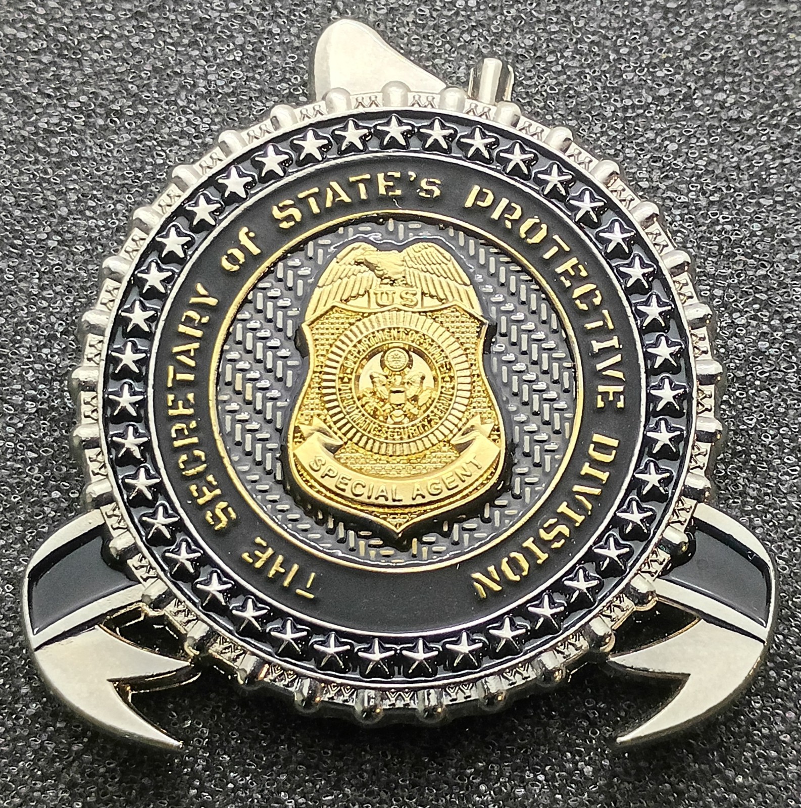 DSS Secretary Of State Protective Division Challenge Coin