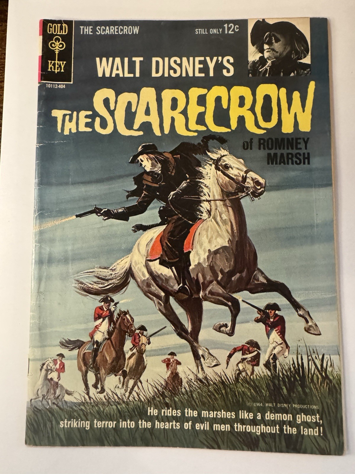 WALT DISNEY'S THE SCARECROW OF ROMNEY MARSH #1 GOLD KEY 1963 | VF
