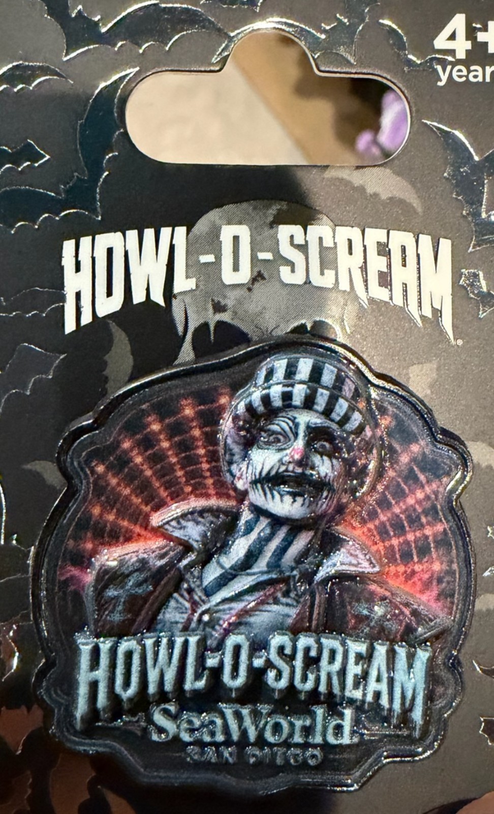 SeaWorld San Diego 2026 Howl-O-Scream The Ringmaster Pin SeaWorld San Diego 2026 Howl-O-Scream The Ringmaster Pin