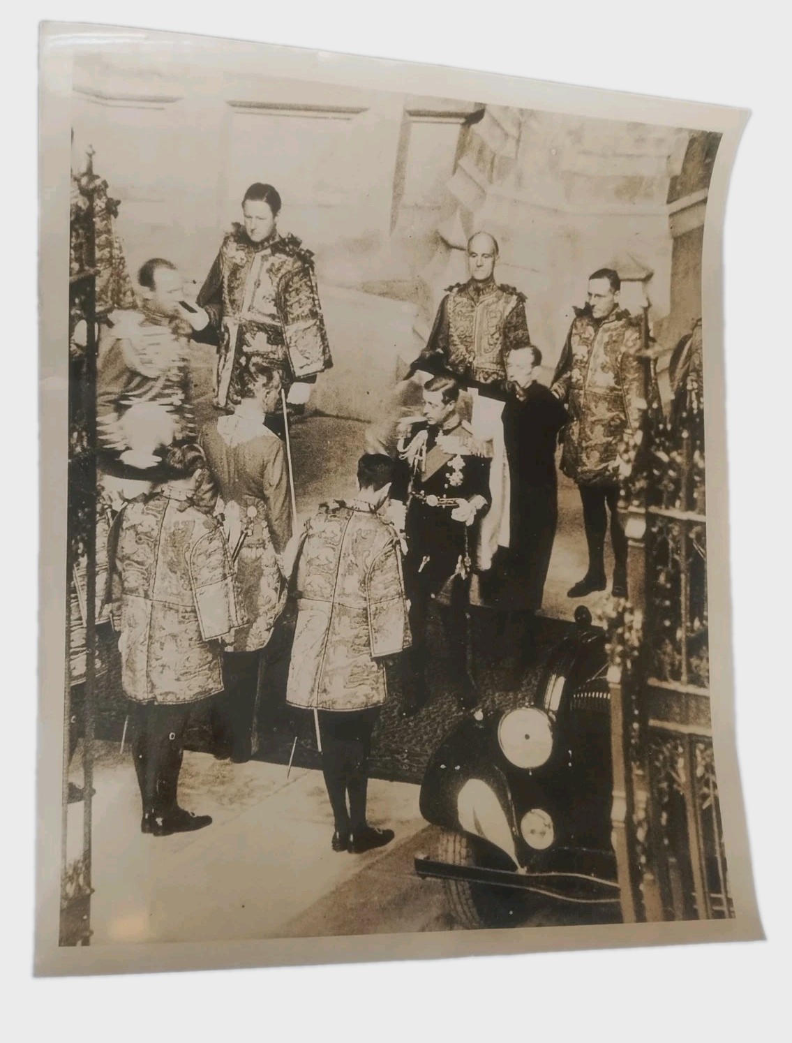 1936 Press Photo King Edward VIII Opening of Parliament House of Lords VTG Rare