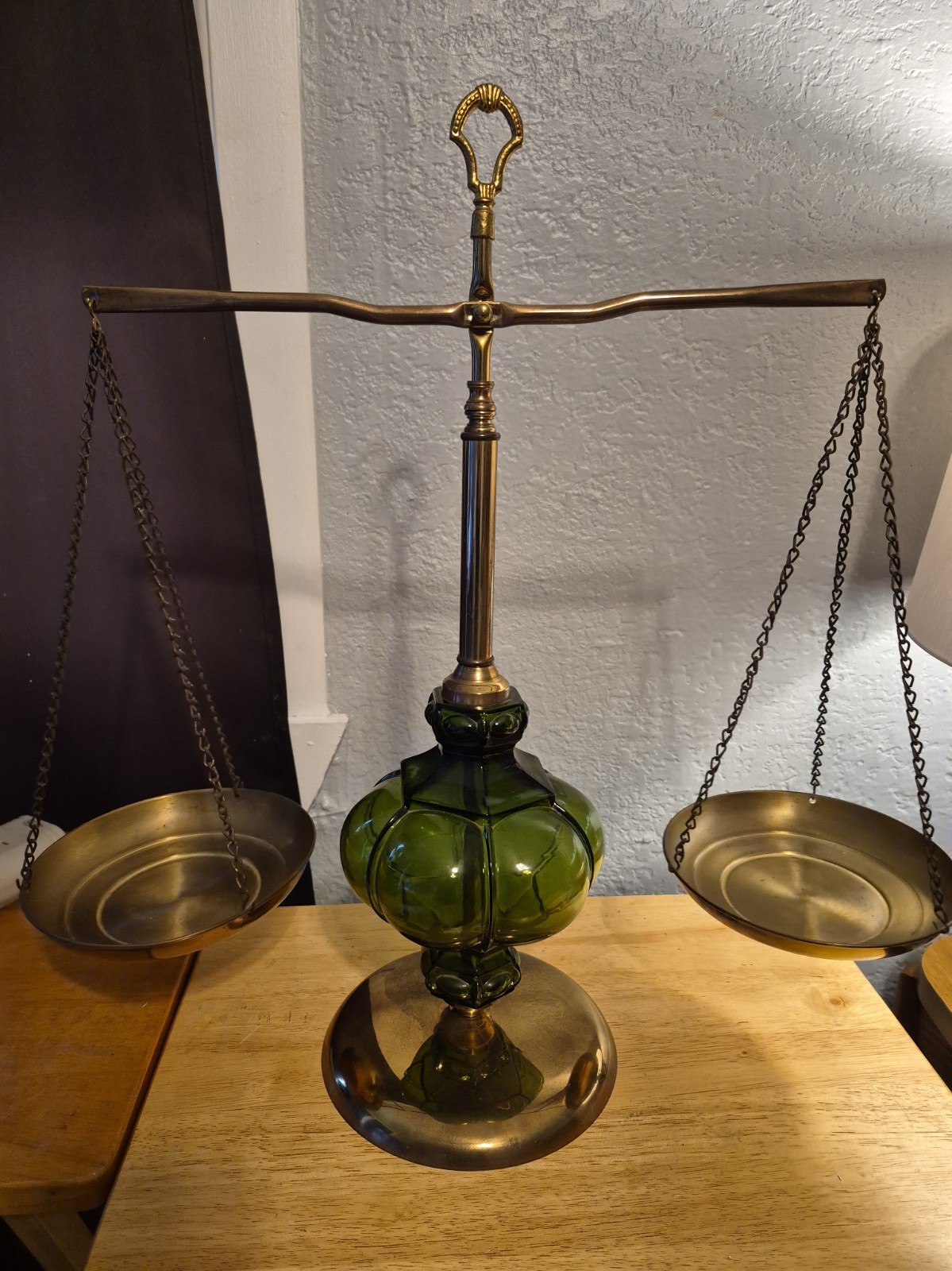 Vintage Brass Scale Of Justice 22