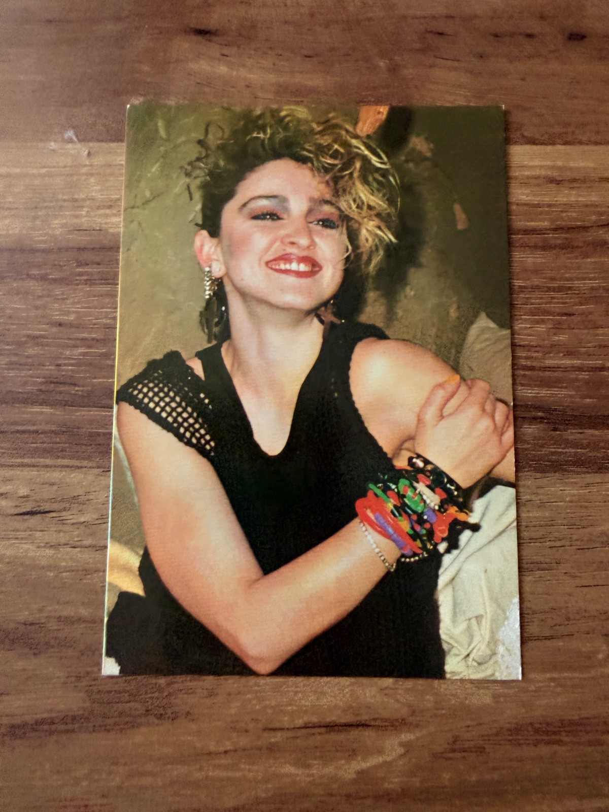 Madonna Vintage Turkish Postcard Rare 1980s Pop Icon Collectible Promo Card Madonna Vintage Turkish Postcard Rare 1980s Pop Icon Collectible Promo Card