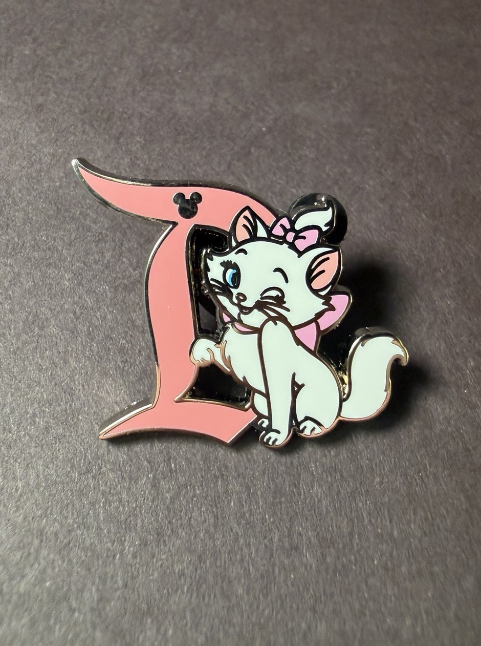 2024 Disneyland Hidden Mickey D Aristocats Marie Disney Pin 2024 Disneyland Hidden Mickey D Aristocats Marie Disney Pin