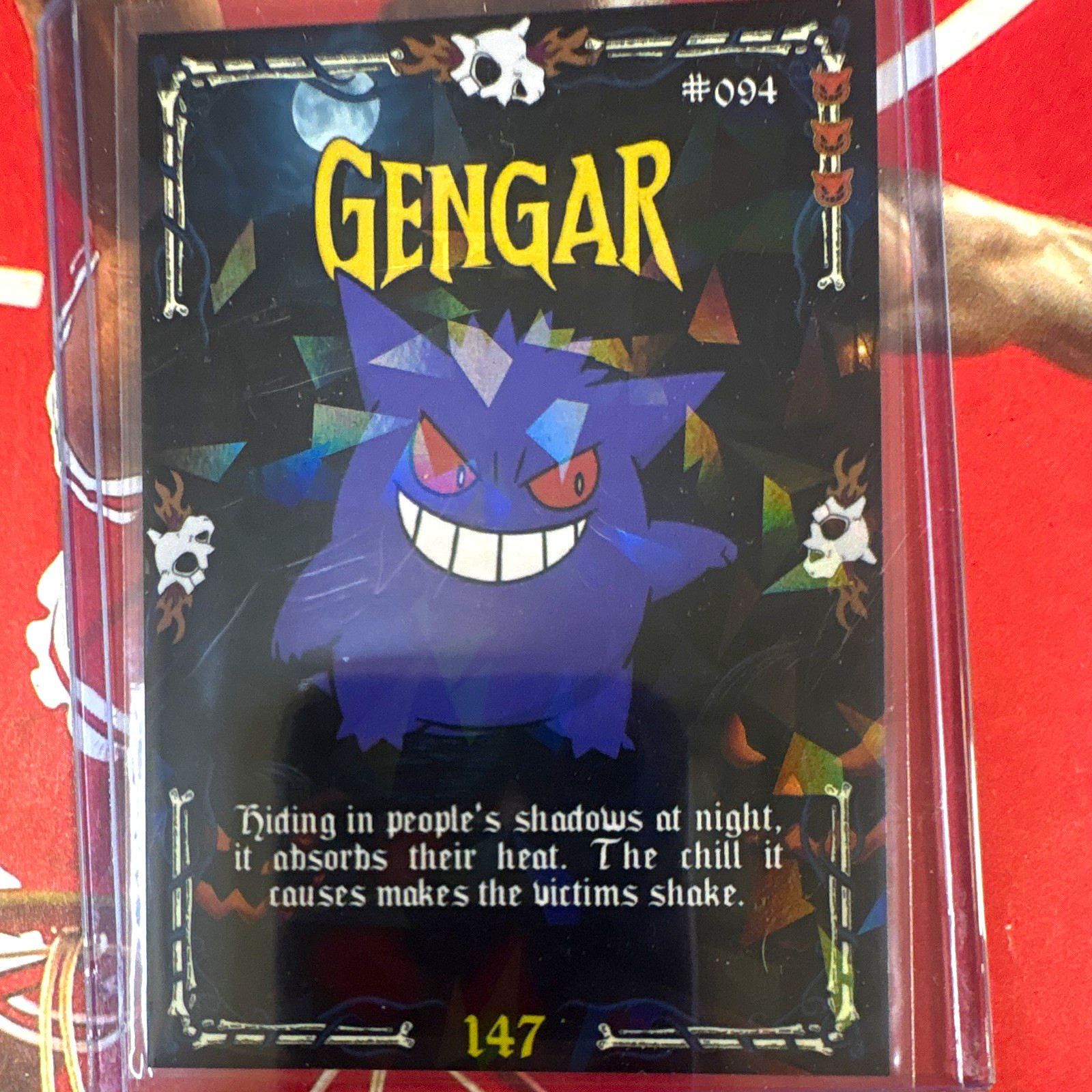 PRISMA Pokémon Trick or Trade Lot 3: Gengar 094 Ariados 168 Misdreavus 200