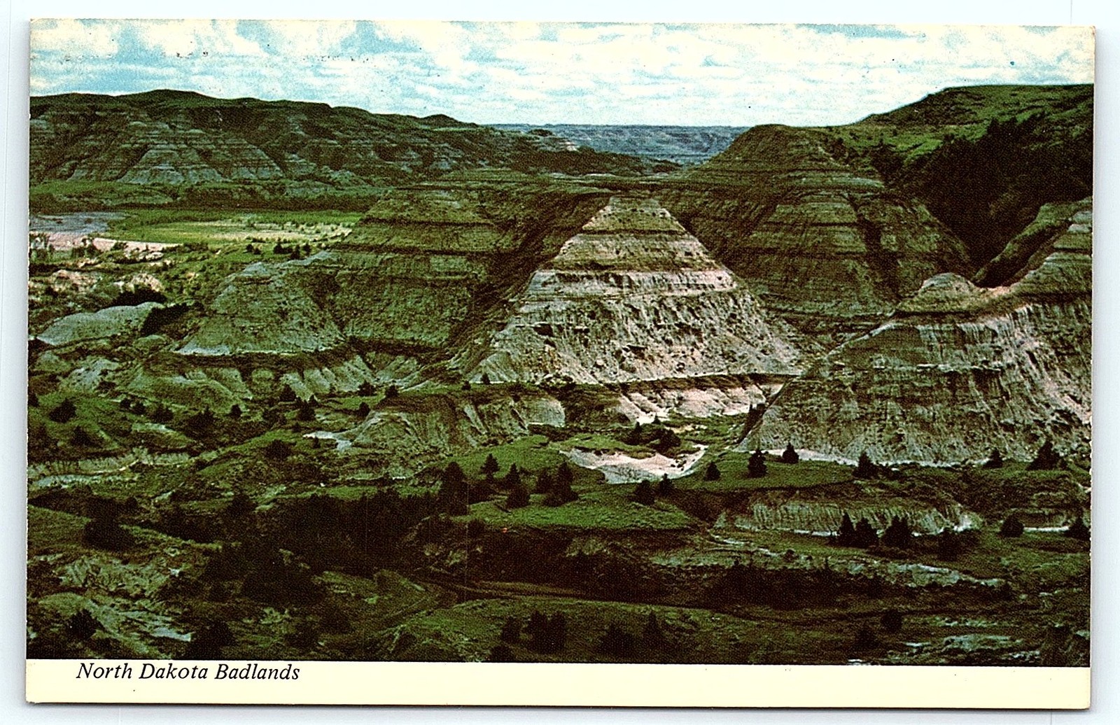 Postcard Postcard: Theodore Roosevelt NP Badlands, ND