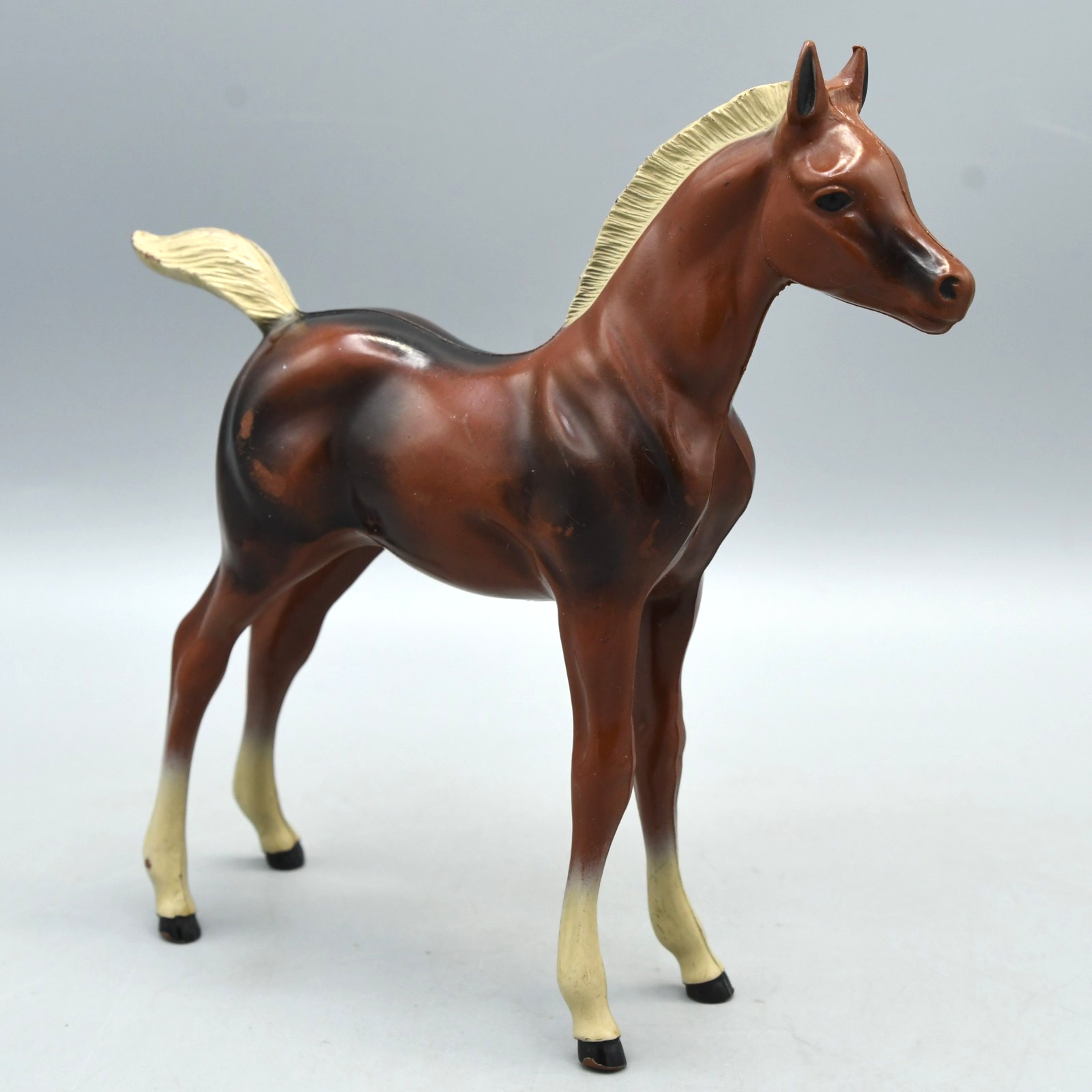 Hartland Tennessee Walking Horse Bay Foal Figure Vintage 1960s Hartland Tennessee Walking Horse Bay Foal Figure Vintage 1960s