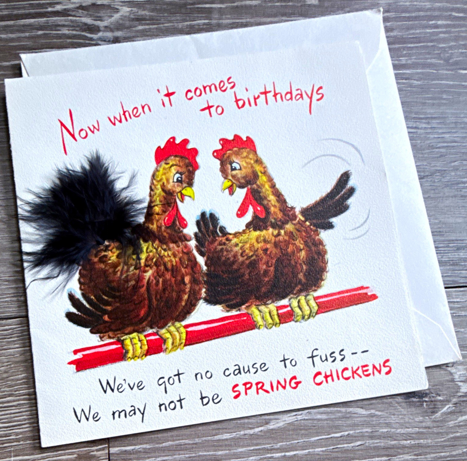 Vintage Hallmark Birthday Greeting Card \