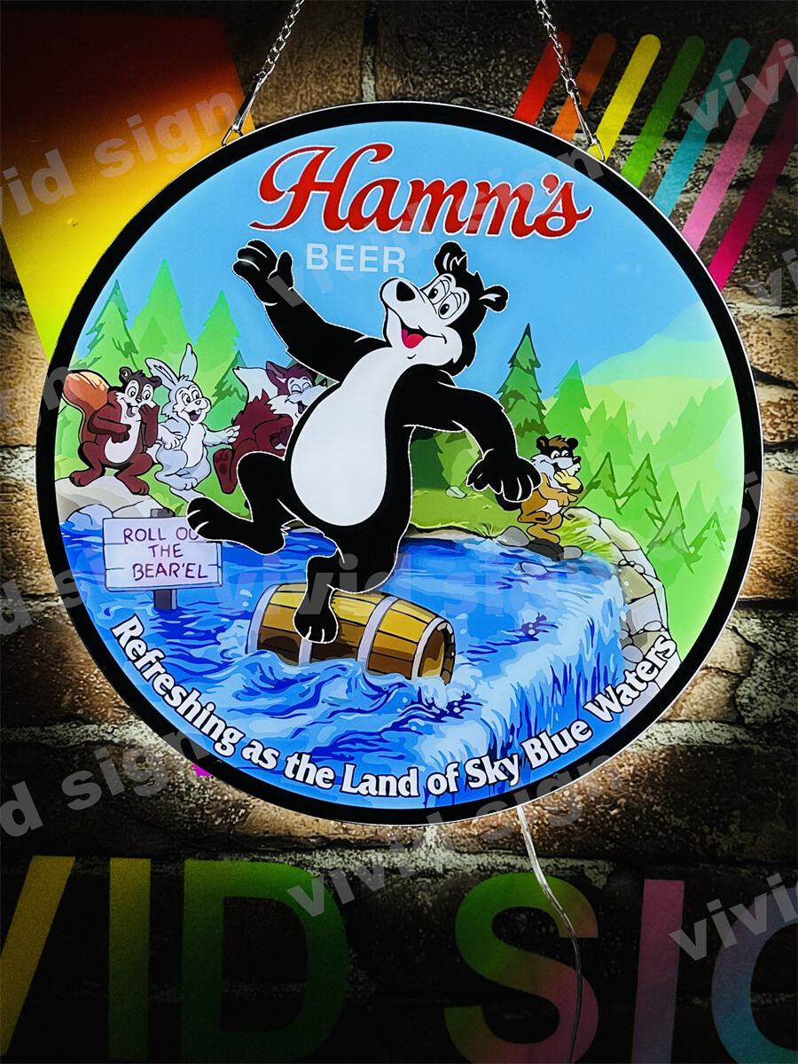 Hamm\'s Beer Brew Lager 3D LED 16\