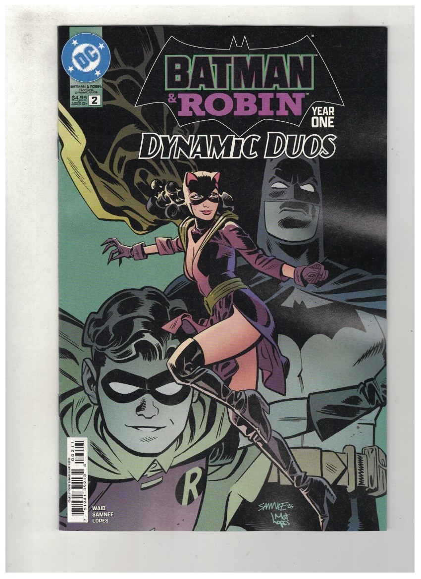 BATMAN & ROBIN: YEAR ONE - DYNAMIC DUOS #2 - CHRIS SAMNEE MAIN COVER - DC/2026