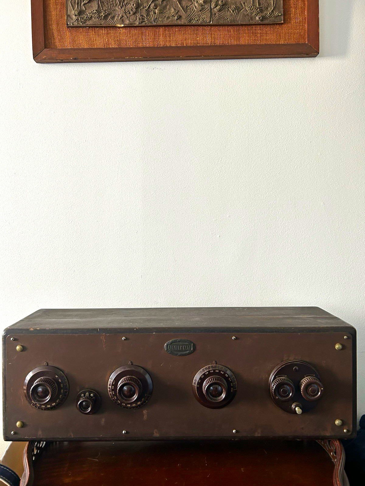 Atwater Kent Model 20 Receiving Set Collectible Tube Radio, Pre-1930 Atwater Kent Model 20 Receiving Set Collectible Tube Radio, Pre-1930