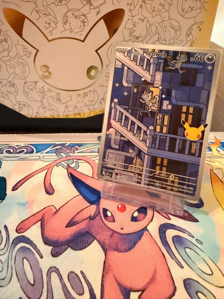 Pokémon TCG 30th Anniversary | Alolan Meowth | 139/128 EN Pokémon TCG 30th Anniversary | Alolan Meowth | 139/128 EN