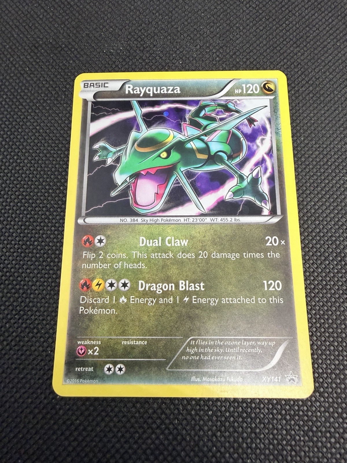 RAYQUAZA XY141 HOLO XY PROMO