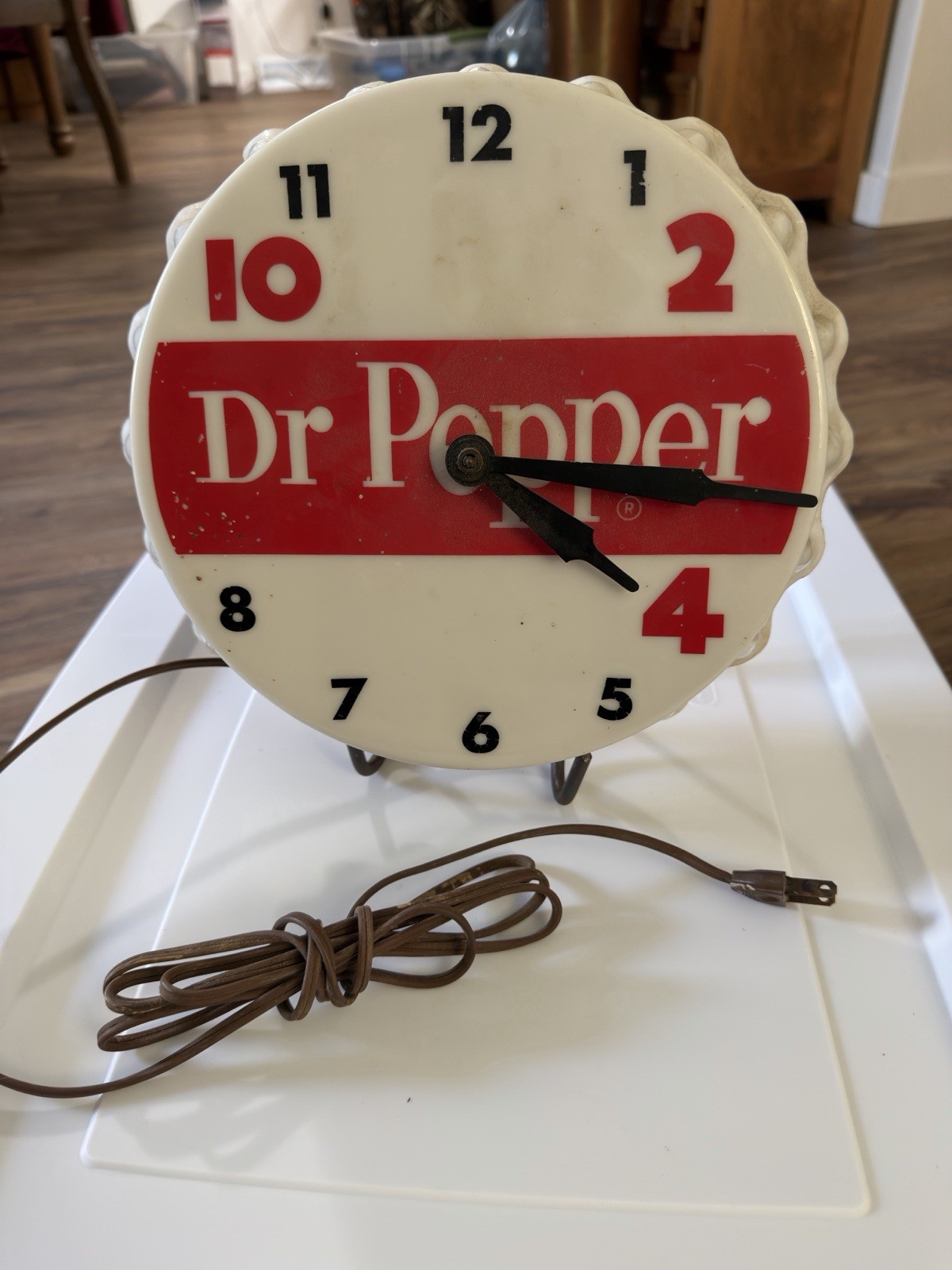 Vintage Dr Pepper soda sign 1960-1970s