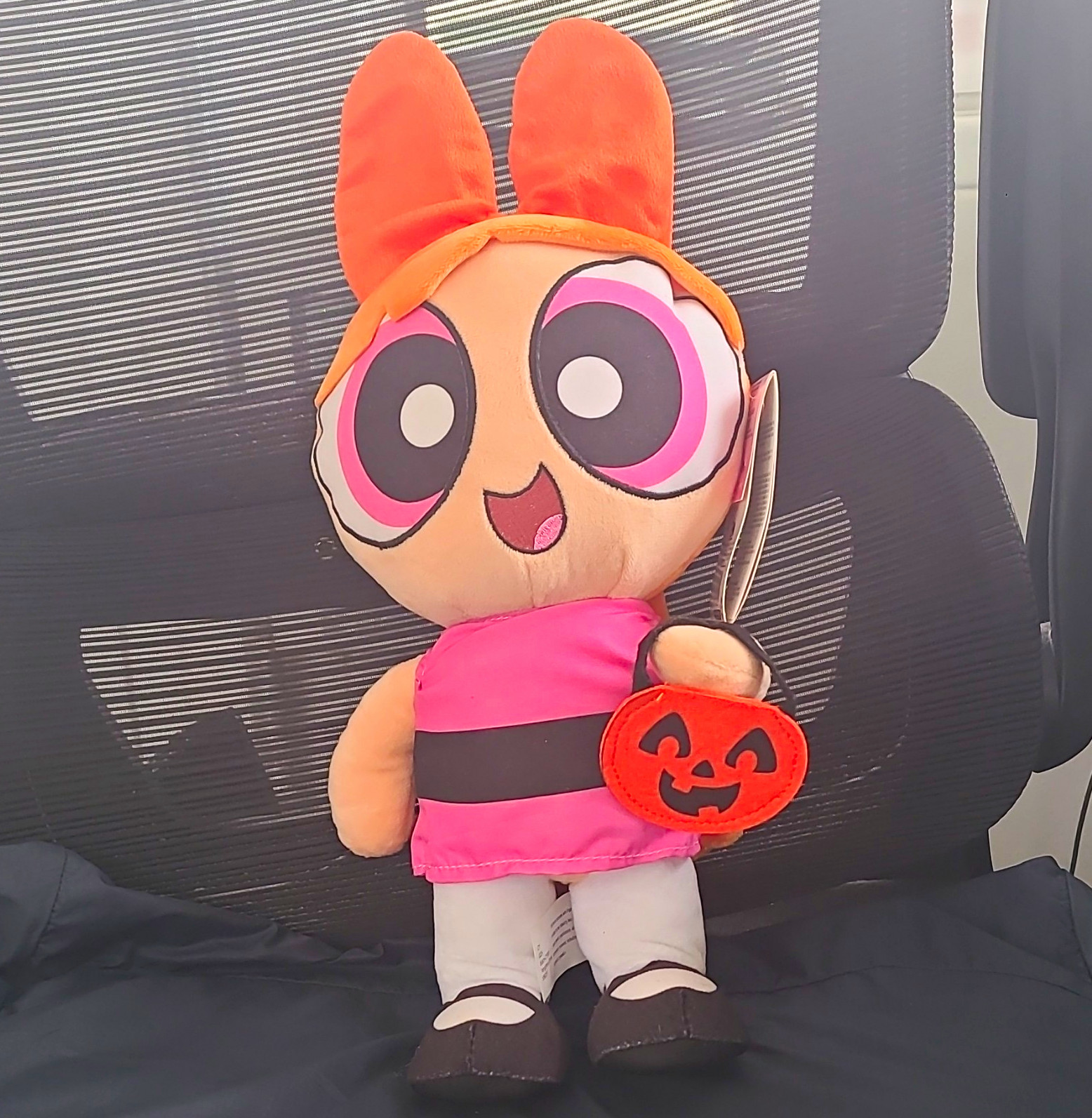 The Powerpuff Girls Blossom Halloween Side Stepper Plush Battery-Operated