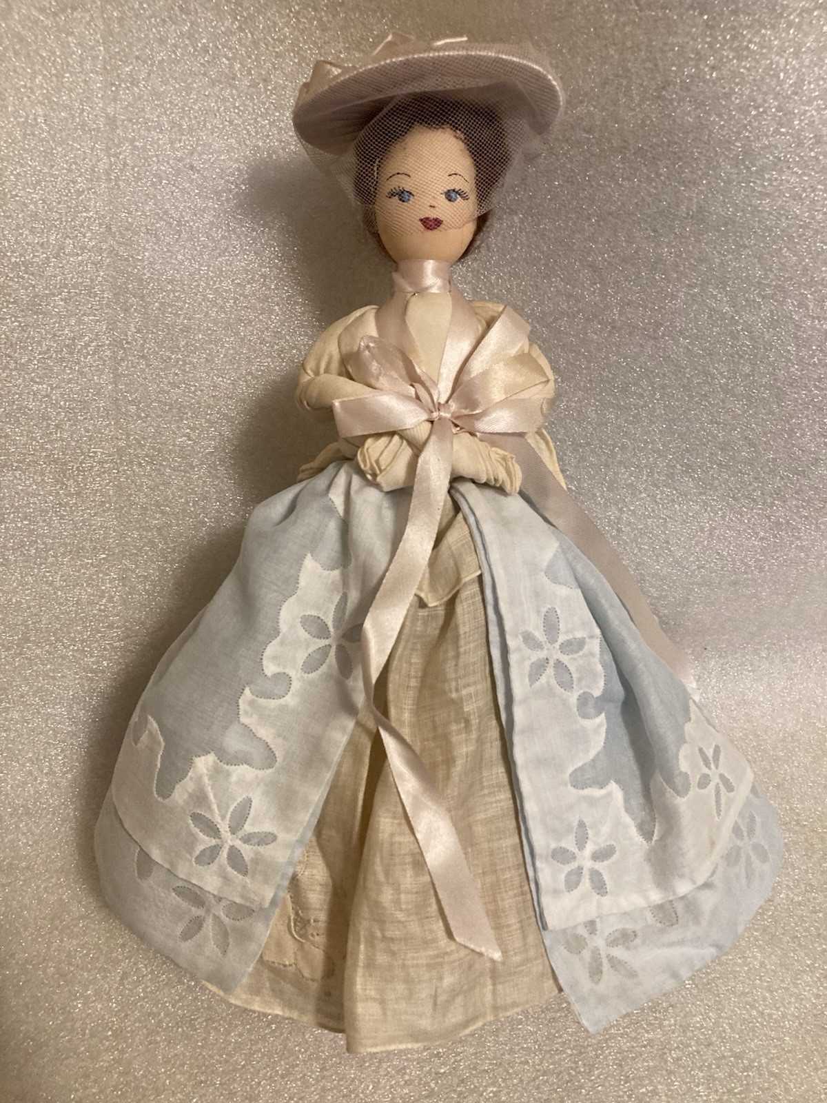 VTG Neiman Marcus Handkerchief Doll 11\