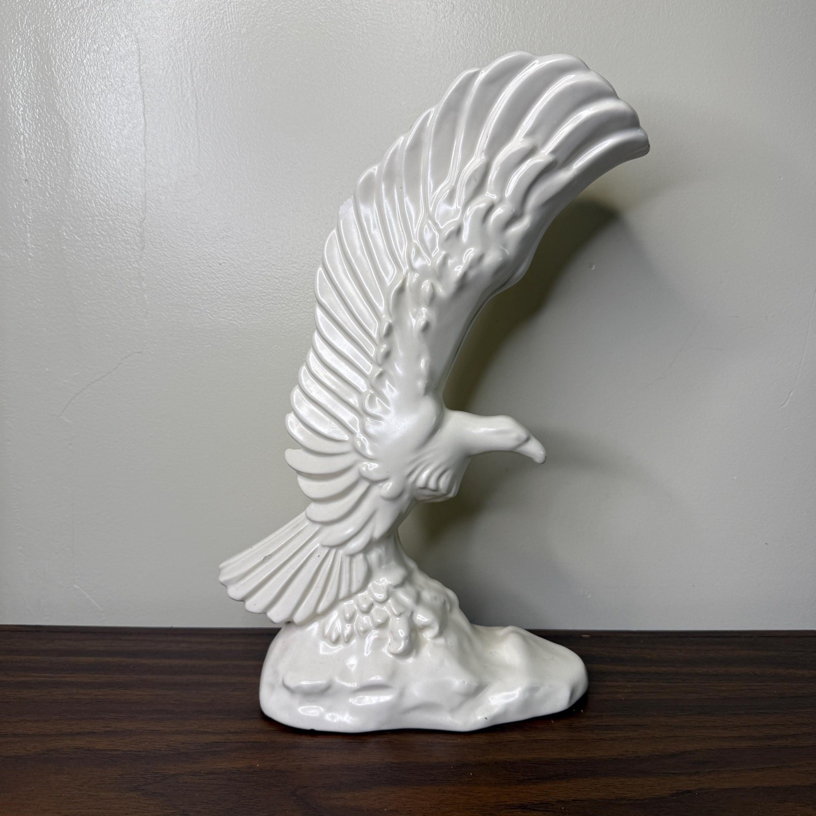 Vintage Royal Haeger Pottery Eagle Vases Sculpture Vintage Royal Haeger Pottery Eagle Vases Sculpture