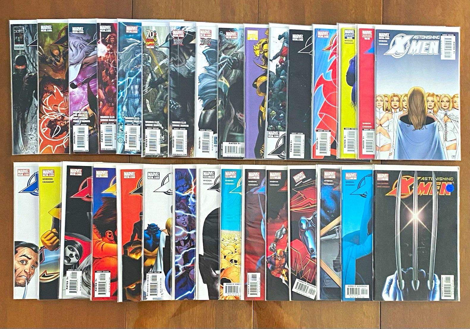 Marvel Comics Astonishing X-Men  Lot 1-33 missing issues #3 and #6 Variants