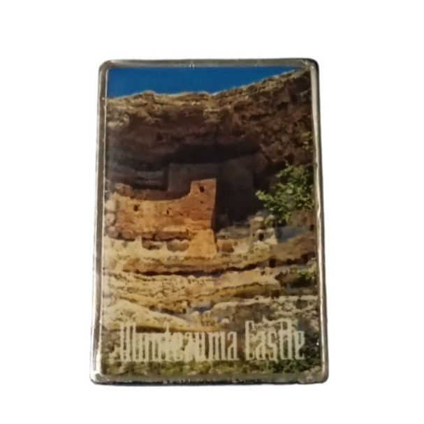 Montezuma Castle National Monument Scenic Travel Souvenir Pin